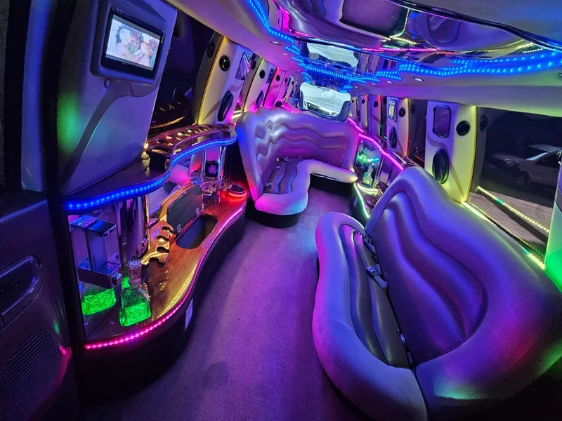 interior fod hummer blanca 